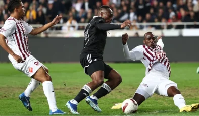Beşiktaş, deplasmanda karşılaştığı Hatayspor’u 2-1 yendi