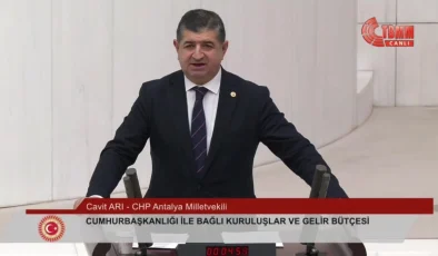 CHP Milletvekili Cavit Arı, Finike’de AFAD için yapılan otel projesini eleştirdi