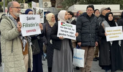 İstanbul’da Şairler Filistin Halkına Destek İçin Bir Araya Geldi