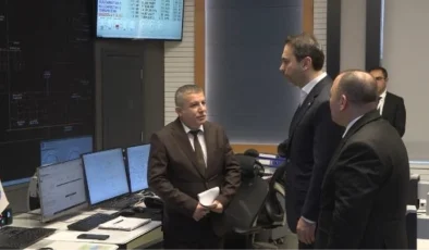 Bakan Bayraktar, TEİAŞ Trakya Yük Tevzi İşletme Müdürlüğü’nü ziyaret etti