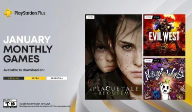 PlayStation Plus’ın Ocak 2024 oyunları