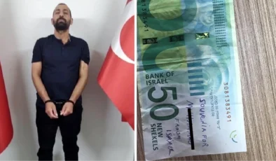 Türkiye’de yakalanan DEAŞ’lı teröristin cebinden İsrail parası çıktı! Üzerine bir de not düşmüşler