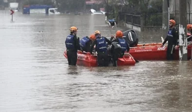 Antalya’da aşırı yağış sonrası meydana gelen selde 1 kişi hayatını kaybetti