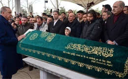 Cumhurbaşkanı Erdoğan, AK Parti İstanbul Kadın Kolları İl Başkan Yardımcısı Fatma Sevim Baltacı’nın cenaze törenine katıldı