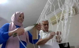 Yalova’da Evlerini Atölyeye Çeviren Çiftin Ürettiği Fileler Türkiye’de Rağbet Görüyor