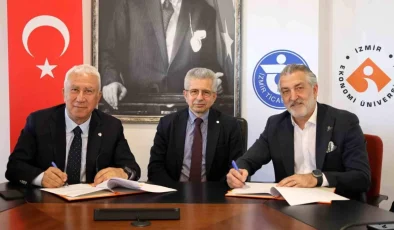 İzmir Ekonomi Üniversitesi ve İzmir Spor Kulüpleri Birliği Vakfı, futbol kulüplerinin kente katkısını analiz etmek için iş birliği yapıyor