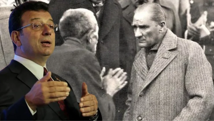 İmamoğlu CHP’lilere Atatürk’ün 1930 yılındaki fotoğrafıyla seslendi: Vatandaşa ve birbirimize böyle bakmalıyız