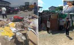 İş makinesinin ezdiği kadın feci şekilde can verdi! 2’si engelli 6 çocuğu barakada yaşıyor