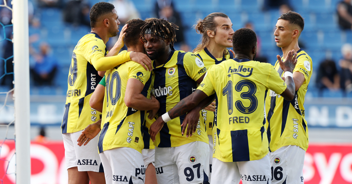 Fenerbahçe kalesini gole kapattı!
