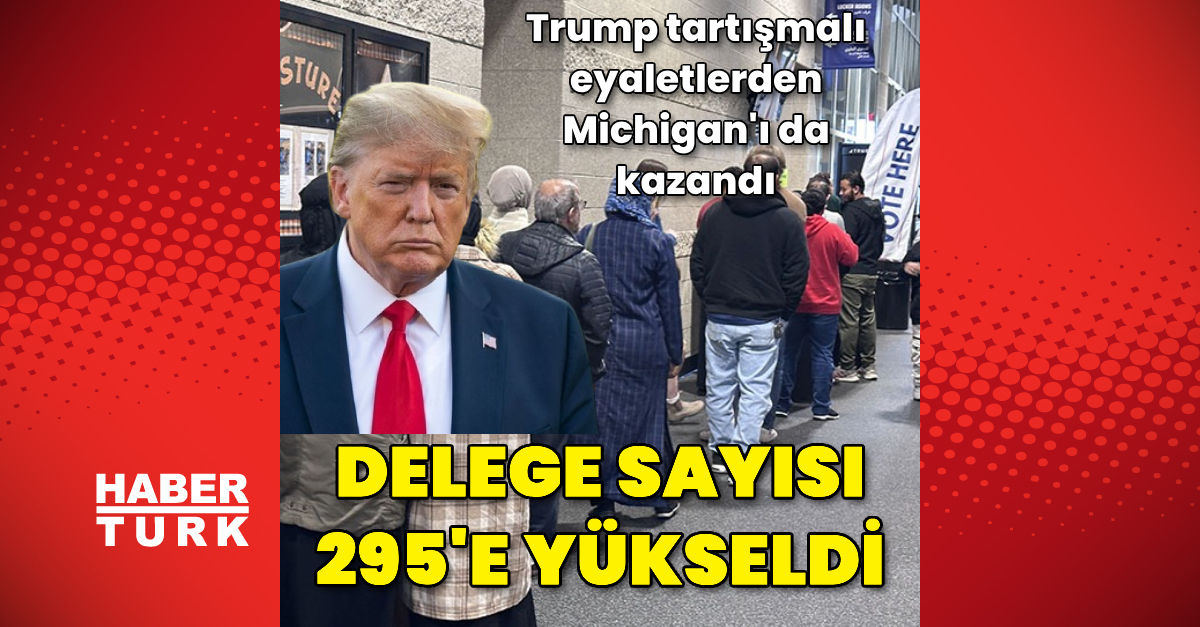 Trump delege sayısını 295’e çıkardı