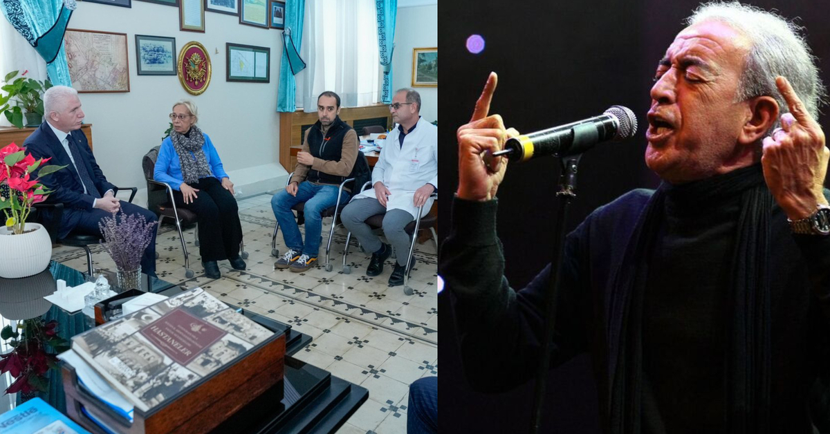 İstanbul Valisi Davut Gül’den Edip Akbayram’a ziyaret