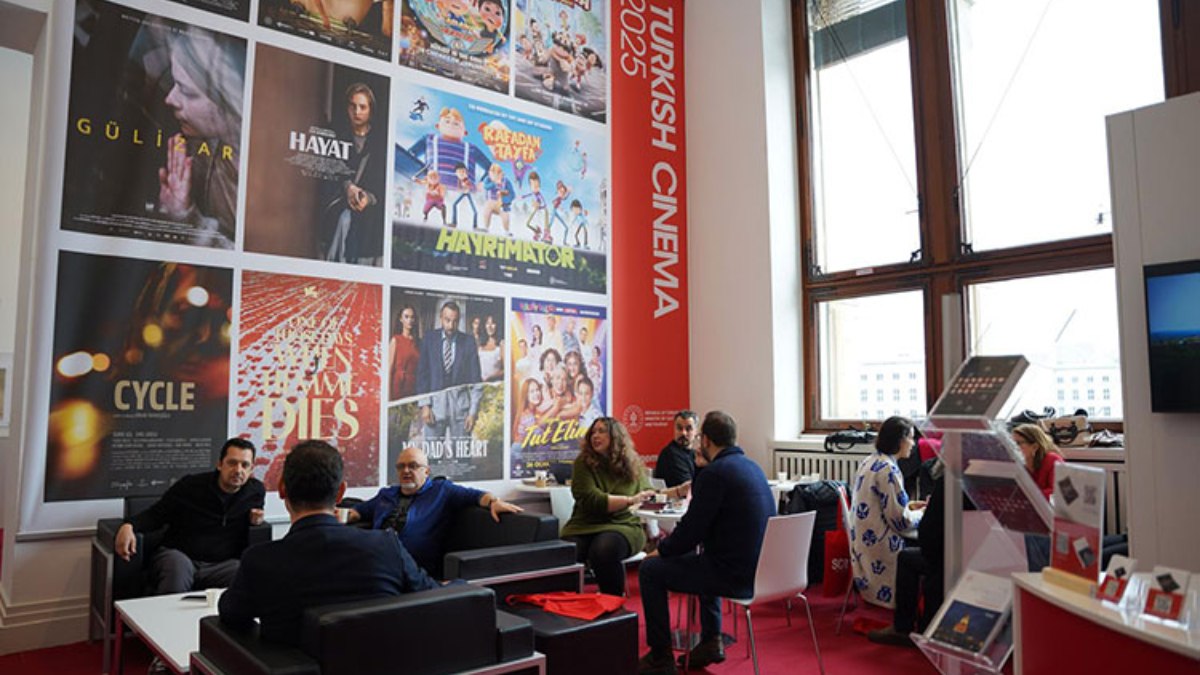 75. Uluslararası Berlin Film Festivali’ndeki Türkiye standı yoğun ilgiyle karşılandı