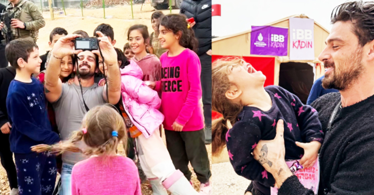 Dünyaca ünlü İtalyan oyuncu Michele Morrone, 6 Şubat depreminin ikinci yıl dönümünü andı