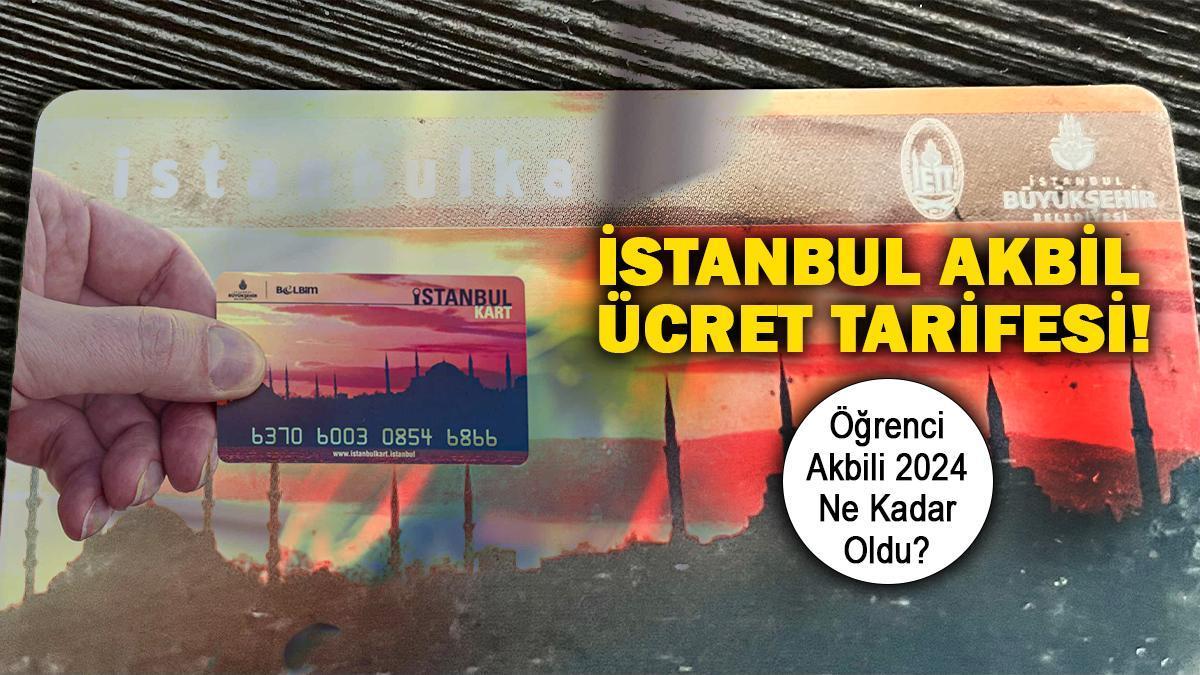 İSTANBUL TOPLU ULAŞIM ÜCRET TARİFESİ 2025! Öğrenci, tam aylık İETT, metro, metrobüs, Marmaray ne kadar, kaç TL basıyor?