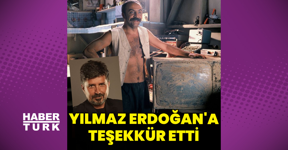 Ömer Faruk Sorak’tan, Yılmaz Erdoğan’a teşekkür