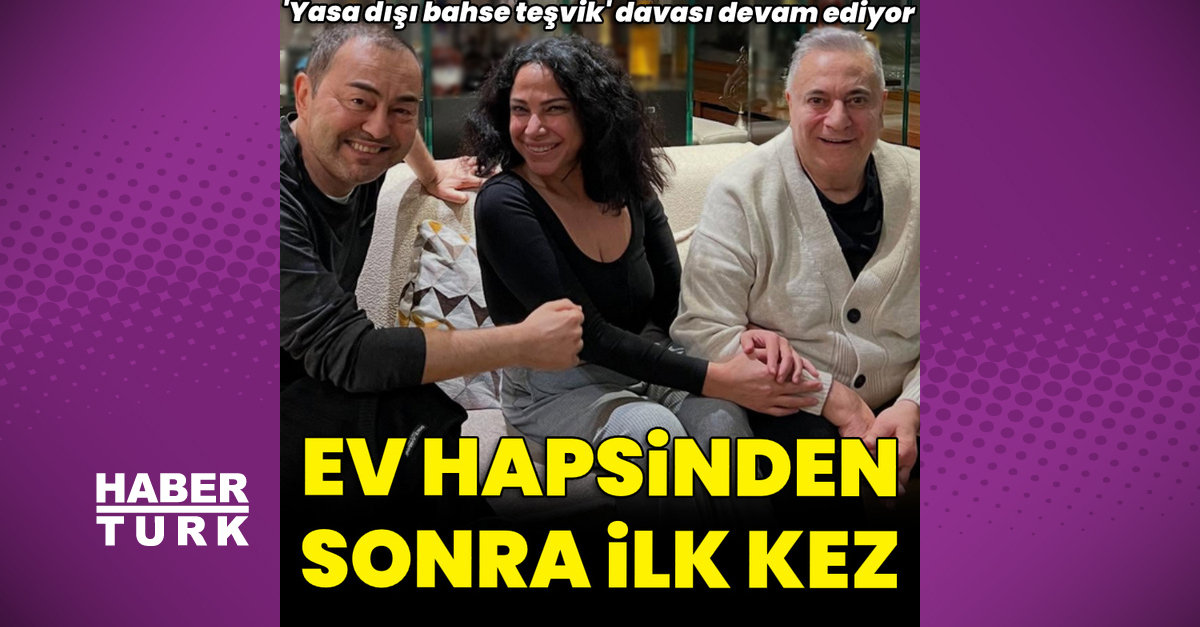 Serdar Ortaç ile Mehmet Ali Erbil, ev hapsinden sonra ilk kez buluştu