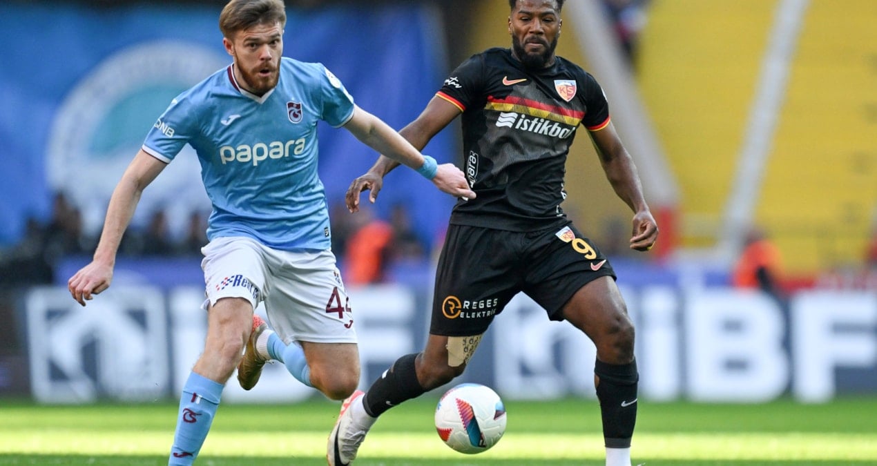 Trabzonspor, Kayseri’den 1 puanla döndü!